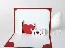 83 Visiting Pop Up Card I Love You Template in Photoshop for Pop Up Card I Love You Template