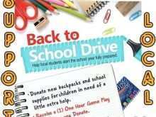 84 Adding Back To School Drive Flyer Template Maker for Back To School Drive Flyer Template