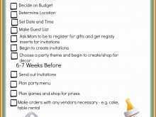 84 Best Baby Shower Agenda Example for Ms Word with Baby Shower Agenda Example