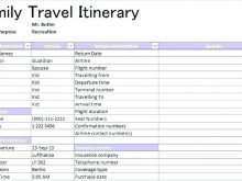 84 Best Travel Itinerary Template Doc Download by Travel Itinerary Template Doc