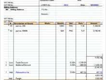 84 Blank Blank Tax Invoice Format In Excel Photo for Blank Tax Invoice Format In Excel