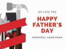 84 Blank Father S Day Tool Card Template Now with Father S Day Tool Card Template