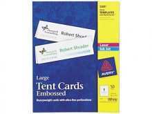 84 Create Tent Card Template Avery 5309 in Word for Tent Card Template Avery 5309
