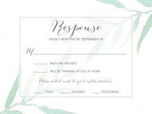 84 Create Wedding Card Rsvp Template in Photoshop with Wedding Card Rsvp Template