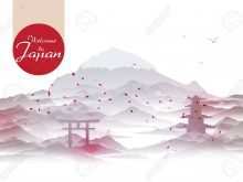 84 Creating Japan Postcard Template in Photoshop for Japan Postcard Template