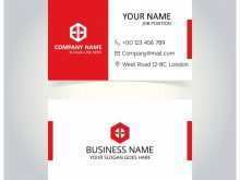 84 Creating Red Business Card Template Download With Stunning Design for Red Business Card Template Download