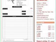 Blank Tax Invoice Template Australia