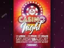 84 Creative Casino Night Flyer Blank Template in Photoshop with Casino Night Flyer Blank Template