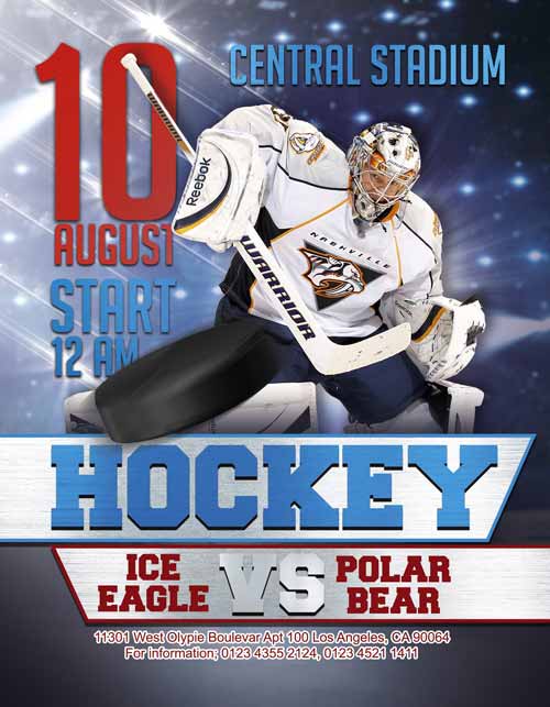84 Creative Free Hockey Flyer Template in Word by Free Hockey Flyer Template