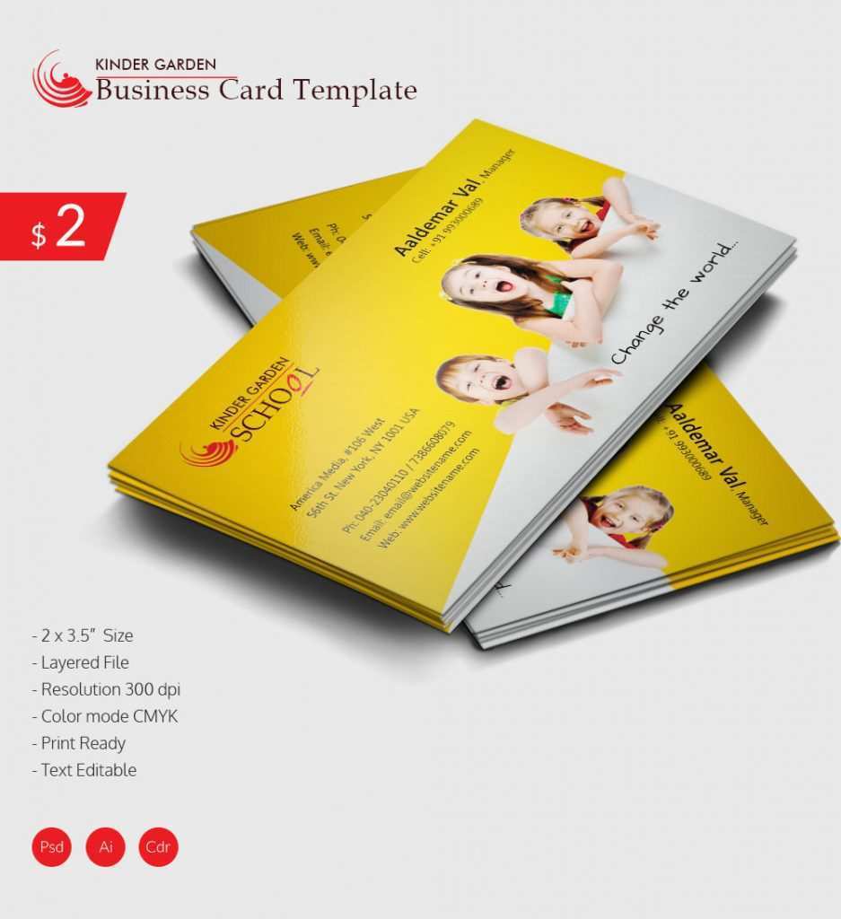 blank business card template photoshop free download