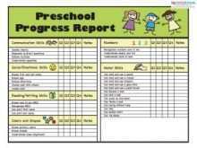 84 Customize Free Printable Preschool Report Card Template for Ms Word for Free Printable Preschool Report Card Template