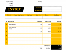 84 Customize Invoice Template Canada Maker by Invoice Template Canada