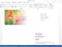 84 Customize Mothers Day Card Templates For Word by Mothers Day Card Templates For Word