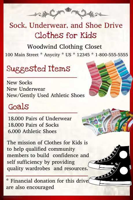 84 Customize Our Free Sock Drive Flyer Template by Sock Drive Flyer ...