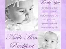84 Format Christening Thank You Card Template Free With Stunning Design by Christening Thank You Card Template Free