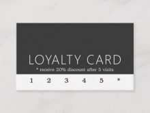 84 Format Loyalty Card Template Uk Formating with Loyalty Card Template Uk