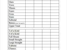 31 report yahtzee card template layouts for yahtzee card template