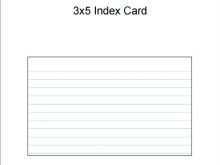 84 Free 3 X 5 Index Card Template Word Formating by 3 X 5 Index Card Template Word