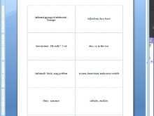 84 How To Create Cue Card Template For Word For Free by Cue Card Template For Word
