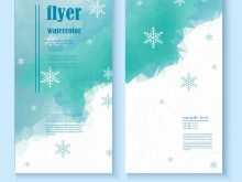 84 How To Create Free Winter Flyer Templates Formating by Free Winter Flyer Templates