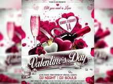 84 How To Create Valentines Flyer Template For Free by Valentines Flyer Template