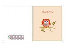 84 Online Animal Thank You Card Template for Ms Word by Animal Thank You Card Template