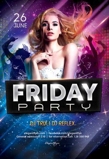 84 Online Free Party Flyer Template in Word by Free Party Flyer Template