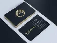 84 Online Golden Business Card Template Free Download with Golden Business Card Template Free Download