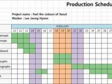 84 Online Production Schedule Gantt Chart Template Photo for Production Schedule Gantt Chart Template