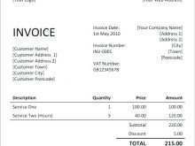 84 Printable Invoice Template For Freelance Journalist Now by Invoice Template For Freelance Journalist