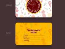 84 Printable Name Card Template Food Maker for Name Card Template Food