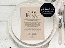 84 Printable Thank You Card Template Pdf For Free with Thank You Card Template Pdf
