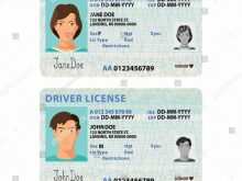 84 Report Drivers License Id Card Template With Stunning Design with Drivers License Id Card Template