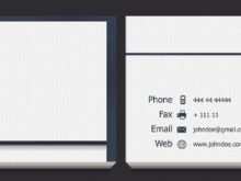 84 Report Free Business Card Template For Indesign Photo for Free Business Card Template For Indesign