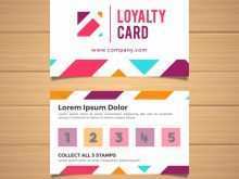 84 Report Loyalty Card Template Free Download Formating for Loyalty Card Template Free Download