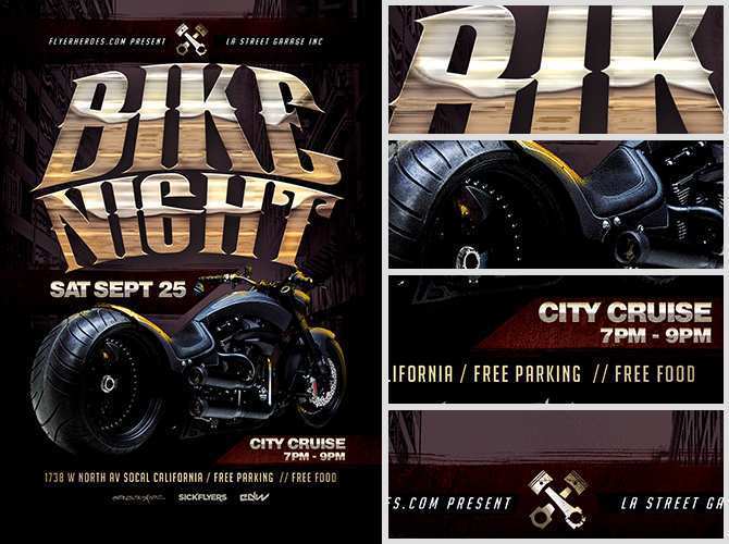 84 Report Motorcycle Ride Flyer Template for Ms Word for Motorcycle Ride Flyer Template