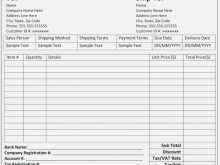 84 Report Personal Training Tax Invoice Template in Photoshop with Personal Training Tax Invoice Template