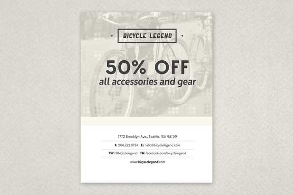84 Standard Bicycle Flyer Template Maker with Bicycle Flyer Template