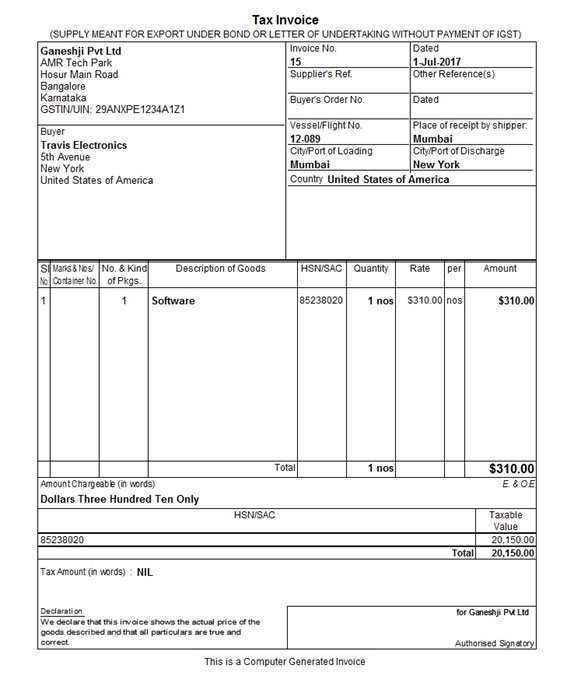 84 Standard Job Work Invoice Format In Gst Download by Job Work Invoice Format In Gst