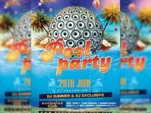 84 Standard Pool Party Flyer Template Free Maker by Pool Party Flyer Template Free