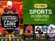 84 The Best Free Sports Flyer Templates Now with Free Sports Flyer Templates