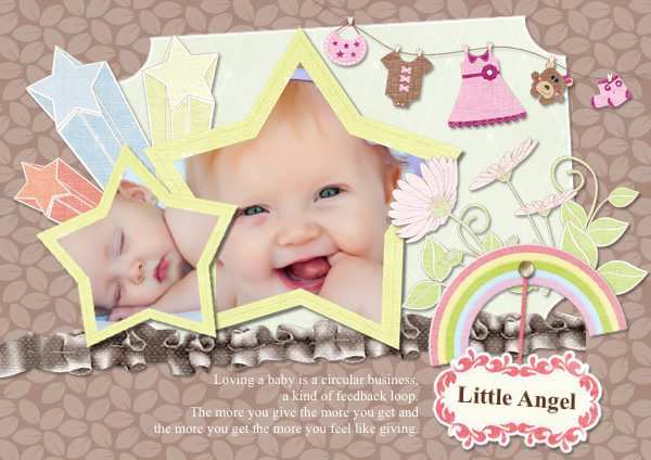 84 Visiting Birthday Card Template For Baby Girl Now for Birthday Card Template For Baby Girl