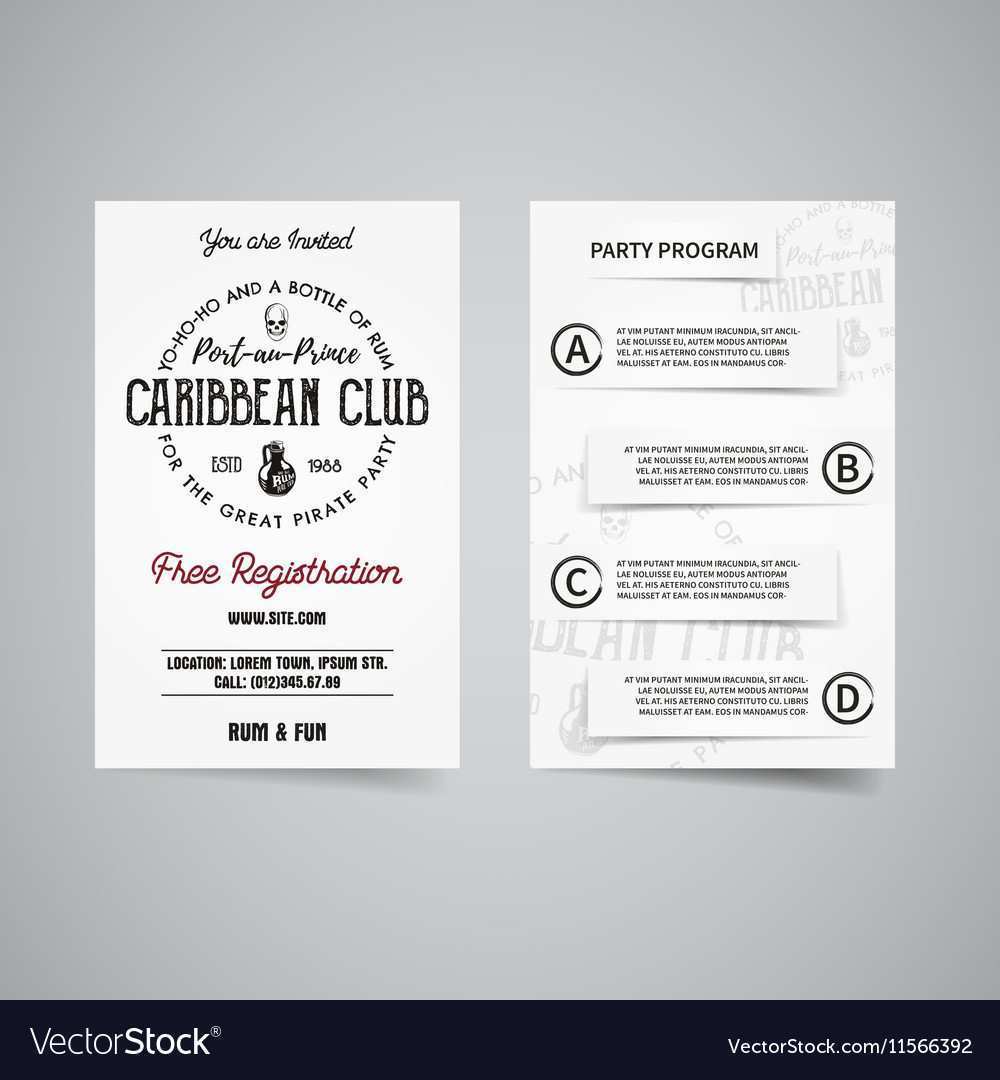 84 Visiting Caribbean Party Flyer Template PSD File for Caribbean Party Flyer Template