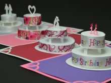 84 Visiting Pop Up Card Pattern Cake Layouts with Pop Up Card Pattern Cake