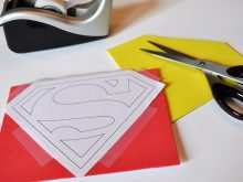 84 Visiting Superman Father S Day Card Template With Stunning Design with Superman Father S Day Card Template