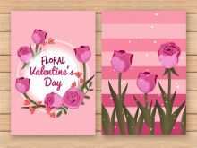 85 Blank Flower Valentine Card Templates Photo for Flower Valentine Card Templates