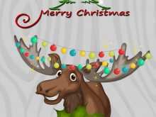 85 Blank Reindeer Christmas Card Template Now with Reindeer Christmas Card Template