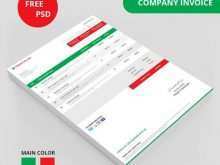 85 Company Invoice Template Psd With Stunning Design by Company Invoice Template Psd