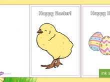 Easter Card Templates Colour In