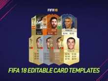 85 Create Fifa 18 Card Template Free With Stunning Design by Fifa 18 Card Template Free